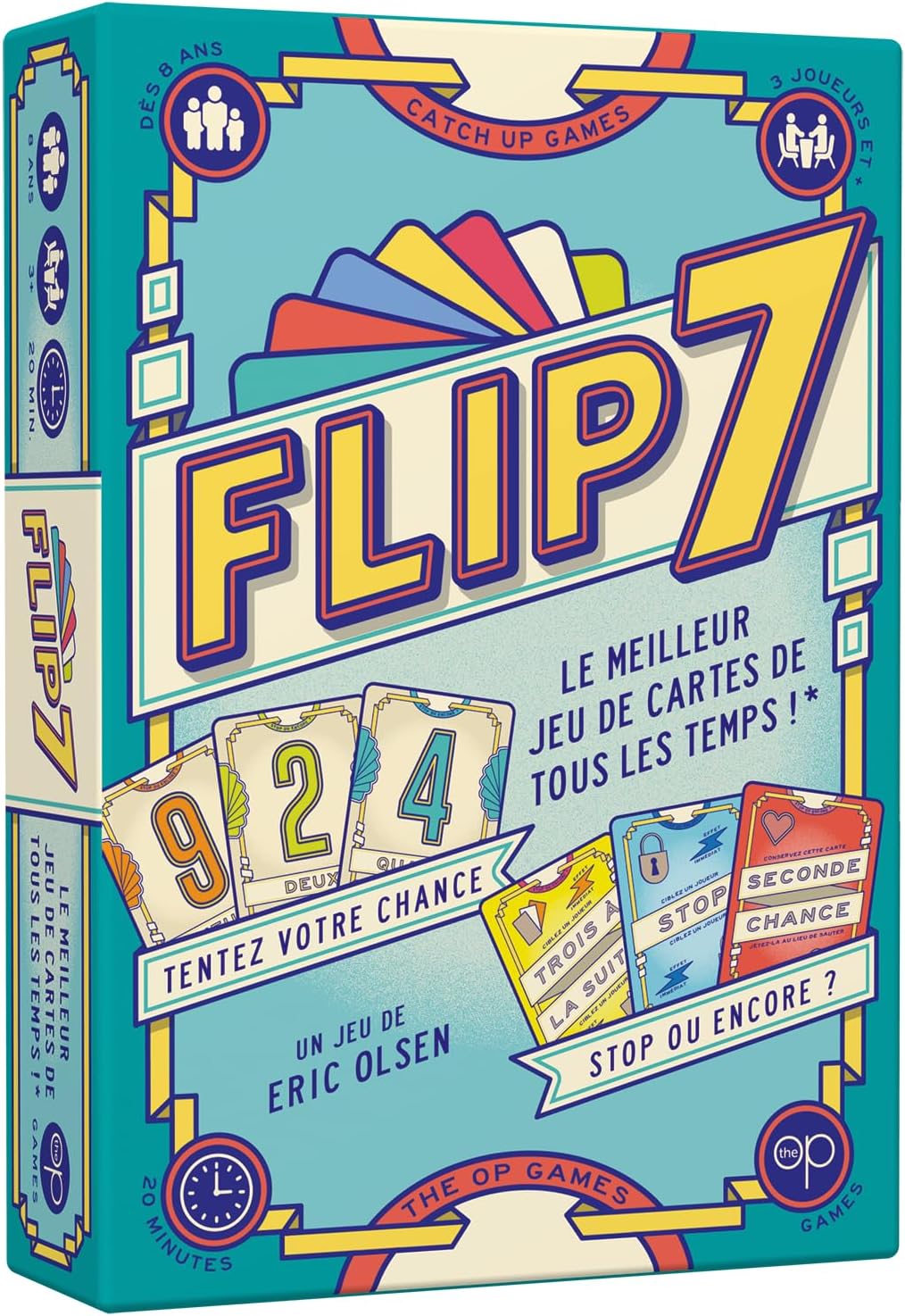 Catch Up Games- Flip 7 Jeu de société, CAT100FL