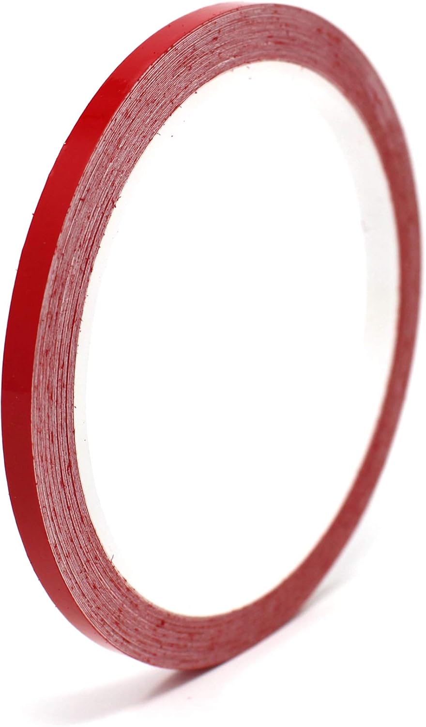 Finest Folia Bandes adhesives décoratives pour auto voiture moto bateau modélisme nombreux coloris longueur 10m ruban adhésif (Rouge, 5mm)