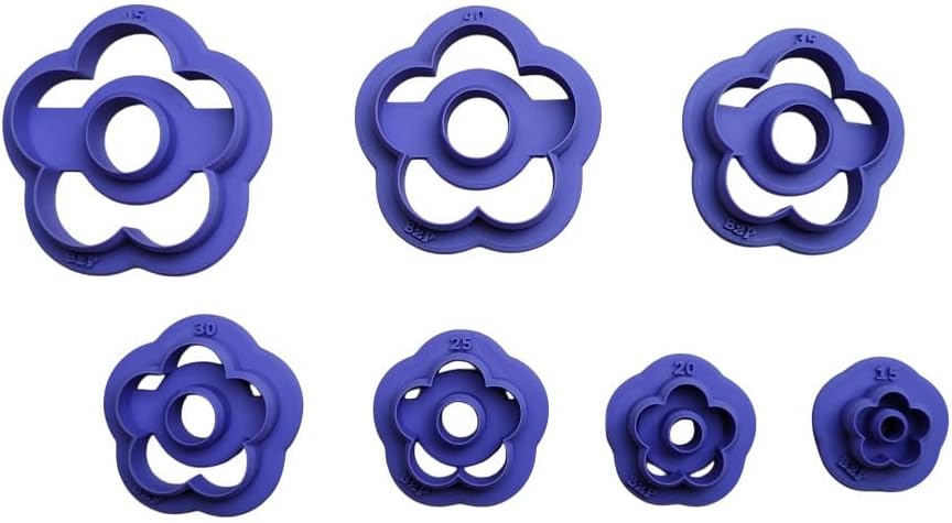 KBC Emporte-pièce pour Pâte Polymère, Fleur Outil de Création DIY