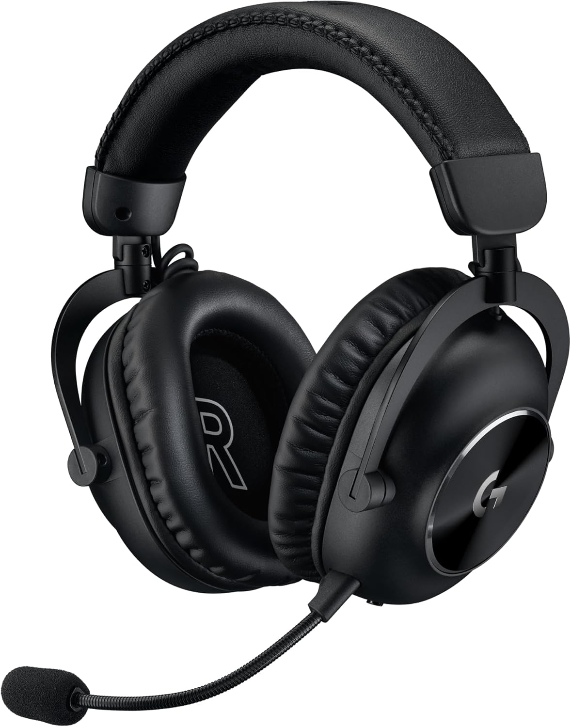 Logitech G PRO X 2 LIGHTSPEED Casque audio bluetooth, micro-casque détachable, enceinte graphène 50 mm, DTS:X Casque 2.0—7.1 Surround, Bluetooth/USB/3,5 mm Aux, PC, PS5, PS4, Nintendo Switch - Noir