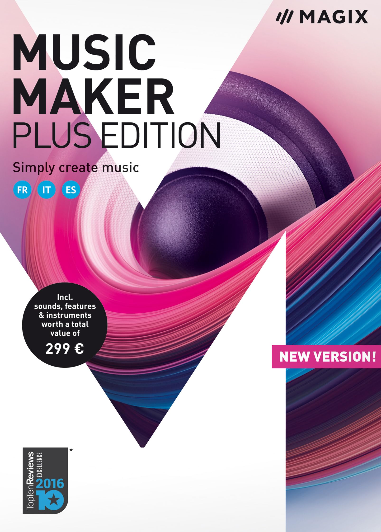 MAGIX Music Maker - Plus Edition 2018 - production, enregistrement et mixage de musique [Téléchargement]