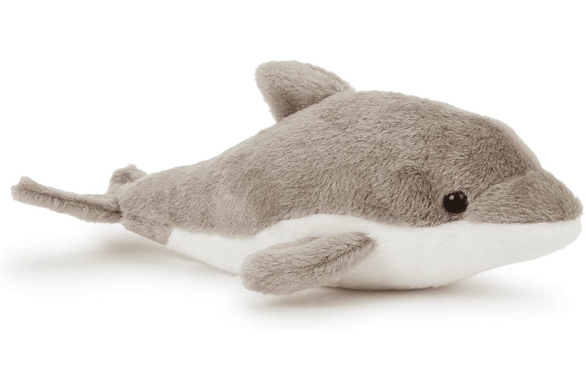 Zappi Co Peluche douce pour enfant - Fait partie de la collection Animaux de safari - Parfaite pour les enfants - Profondeur 25 cm - (Dauphin)